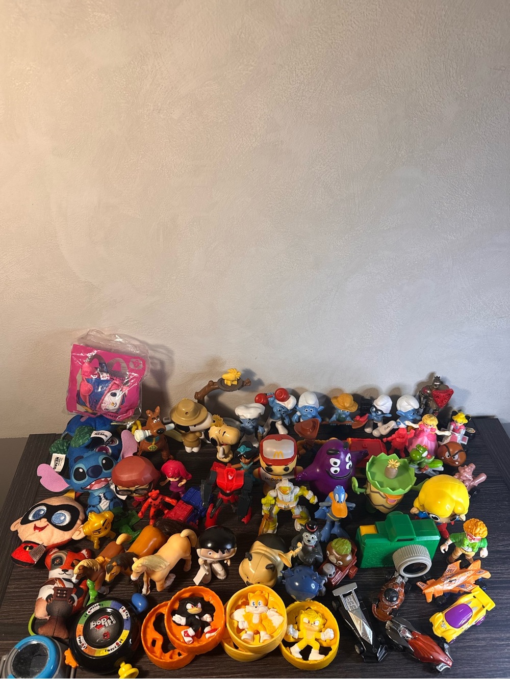McDonalds Happy Meal Toy Bundle Lot Vintage Modern BK Wendy's Junk Drawer